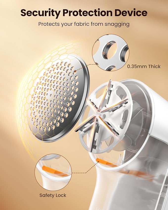 Gaiatop Fabric Shaver, 3-Speed Lint Shaver - Image 5