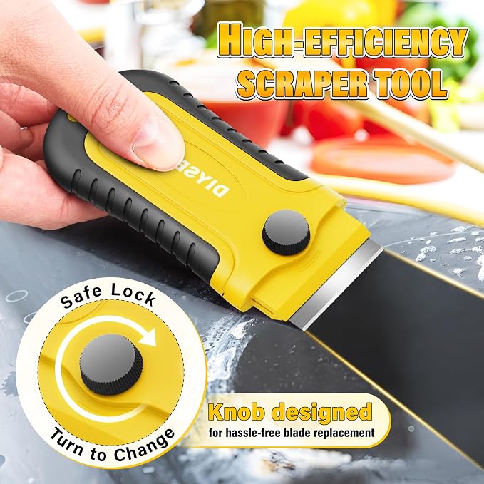 DIYSELF 2 Pack Razor Blade Scrapers - Image 4