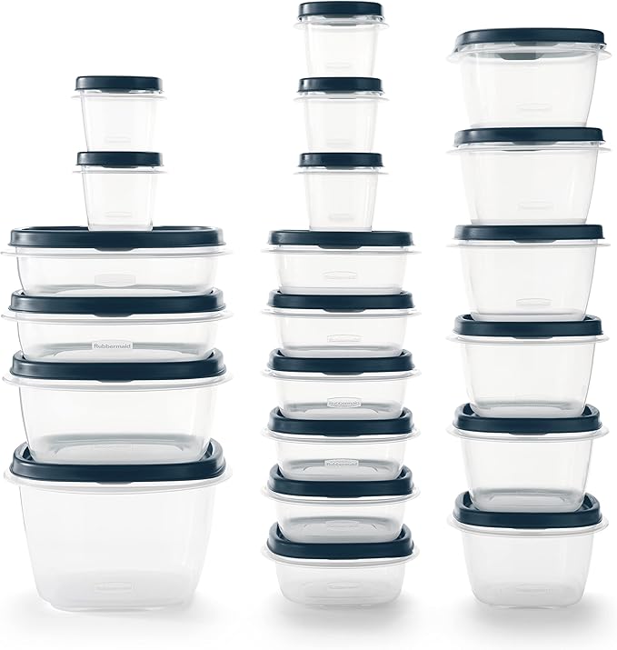 Rubbermaid EasyFindLids Food Storage Containers in Special-Edition Insignia Blue - Image 2