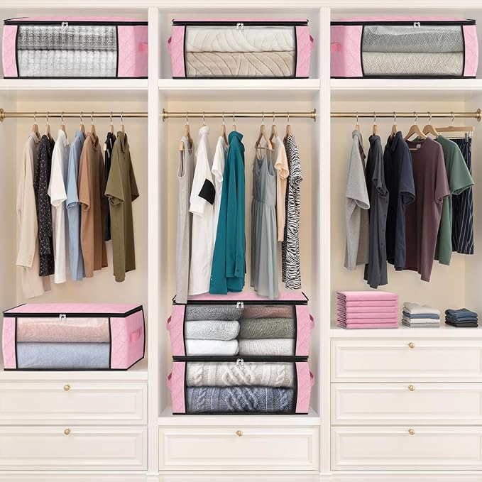 35L Closet Organizers, Foldable Under Bed Storage Containers | Storage Bags - Image 7