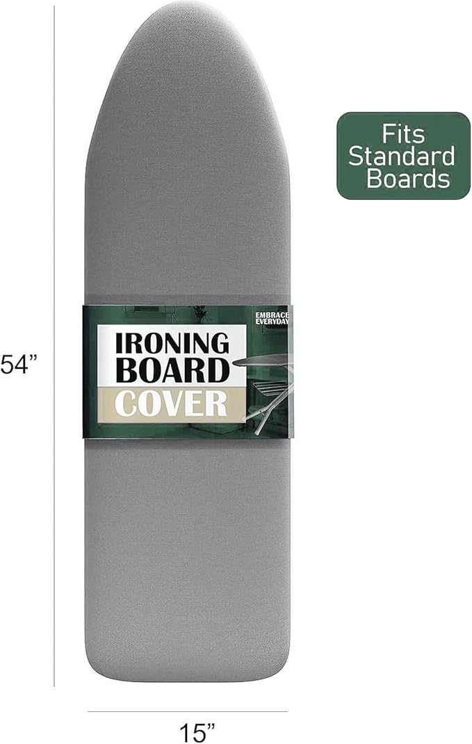 Hearth & Harbor Ironing Board Cover and Pad 15x54 Full Size, Thick Heavy Duty - Image 2