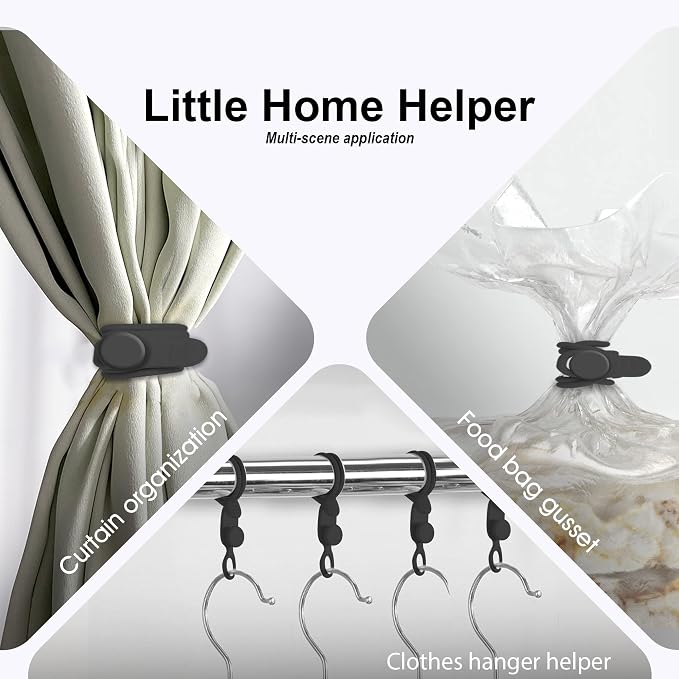 Silicone Cable Ties, Cord Organizer Cable Management | Reusable Cord Ties - Image 6
