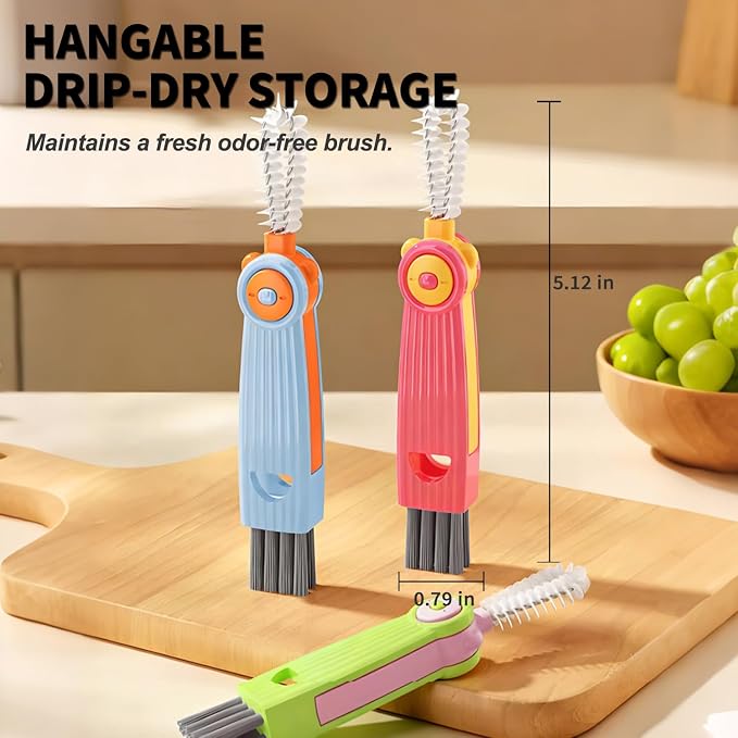3 in 1 Cup Lid Gap Cleaning Brush Set - Image 7