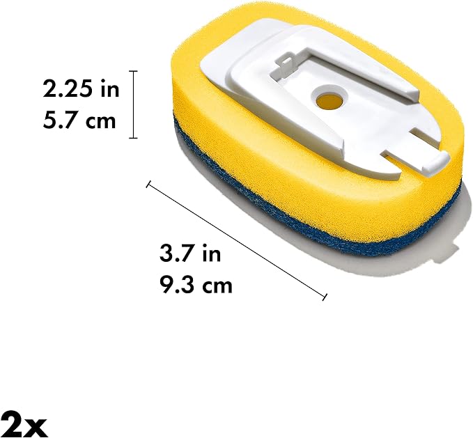OXO Good Grips Soap Dispensing Dish Scrub Refills - Image 6