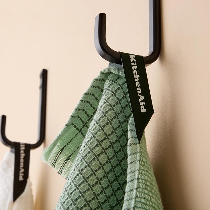 KitchenAid Gourmet Series Gridlines Kitchen Towels 3-Pack Set, 100% Cotton - Image 3