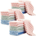 21 Pack Super Absorbent Dish Cloths Coral Velvet Microfiber Kitchen Towels by Unknown