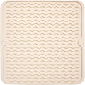 Silicone Dish Drying Mat, Non-Slip Easy Clean Sink Mat, Large Heat-resistant by MODENGKONGJIAN