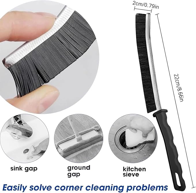 Crevice Cleaning Brush, Tight Spaces & More 6 Pcs - Image 5