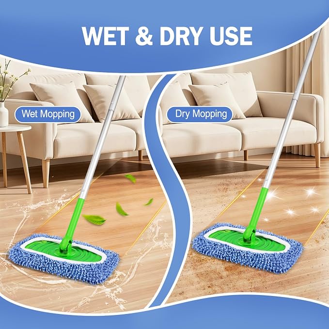 6 Pack Reusable Mop Pads Compatible - Image 5