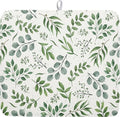 Kawani Sage Green Dish Drying Mat 16x18 In Absorbent Reversible Eucalyptus by Kawani