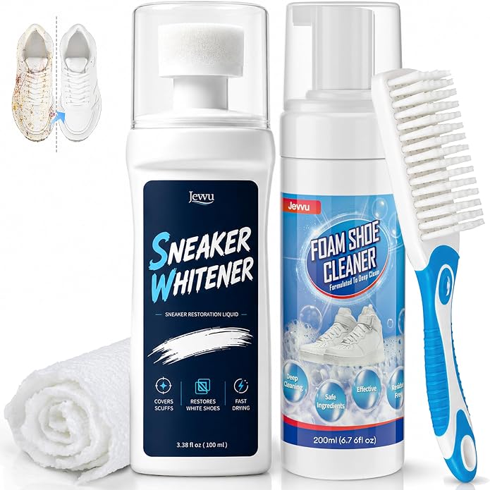 Jevvu Shoe Cleaner, Sneaker Cleaner Foam by Jevvu