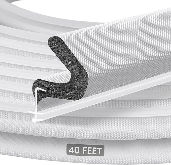 Litaibai 40 ft Kerf Weather Stripping Door Seal by Litaibai