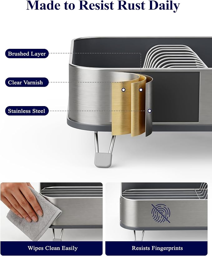 Kitsure Dish Drying Rack - Image 8