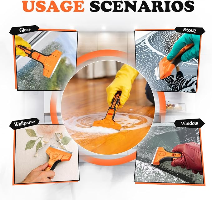 JETMORE Razor Blade Scraper, Window Scraper - Image 5