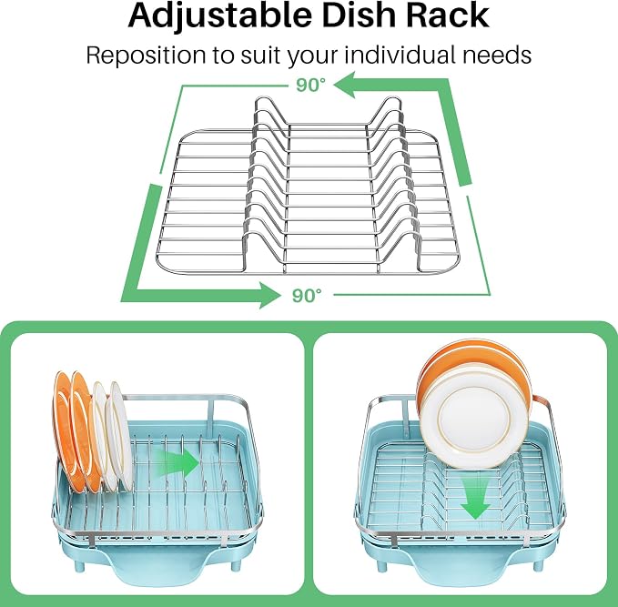 SNTD Expandable Dish Drying Rack - Image 7