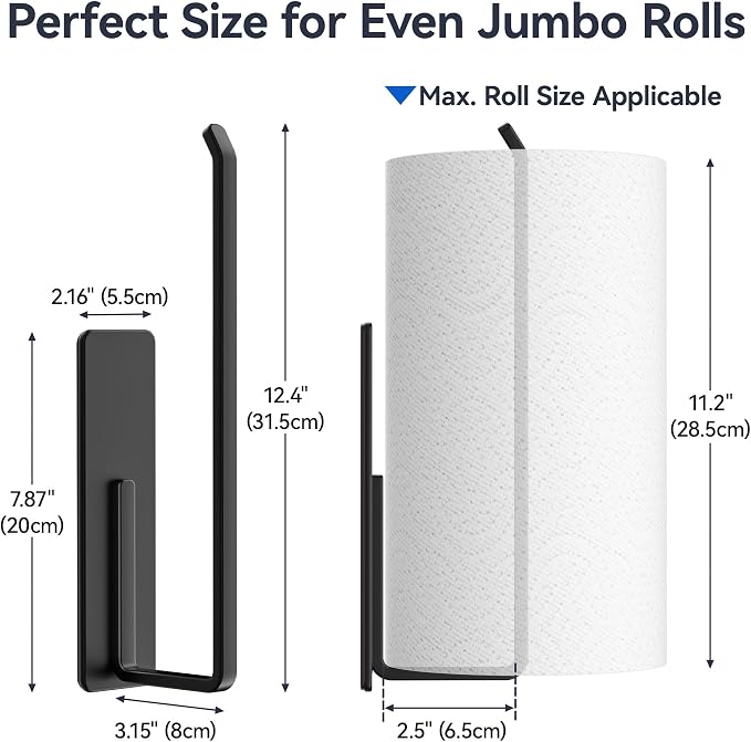 Heavy-Duty Magnetic Paper Towel Holder - Image 3