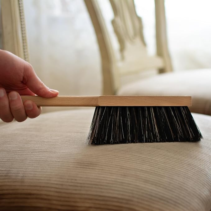 14.2" Hand Broom Soft Bristles Cleaning Brush, Dusting Brush - Image 8