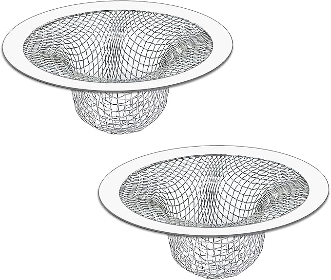 Seatery 2PCS Tub Drain Hair Catcher by Seatery