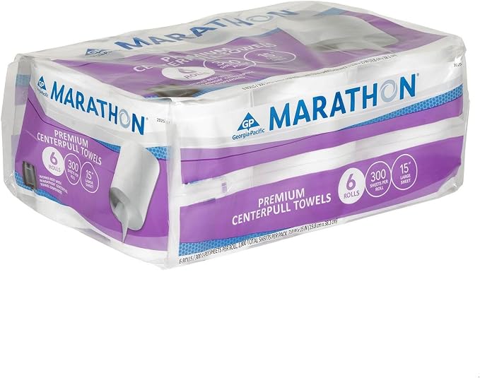 Marathon Centerpull Towels, 6 Rolls-300 sheets per roll - Image 2