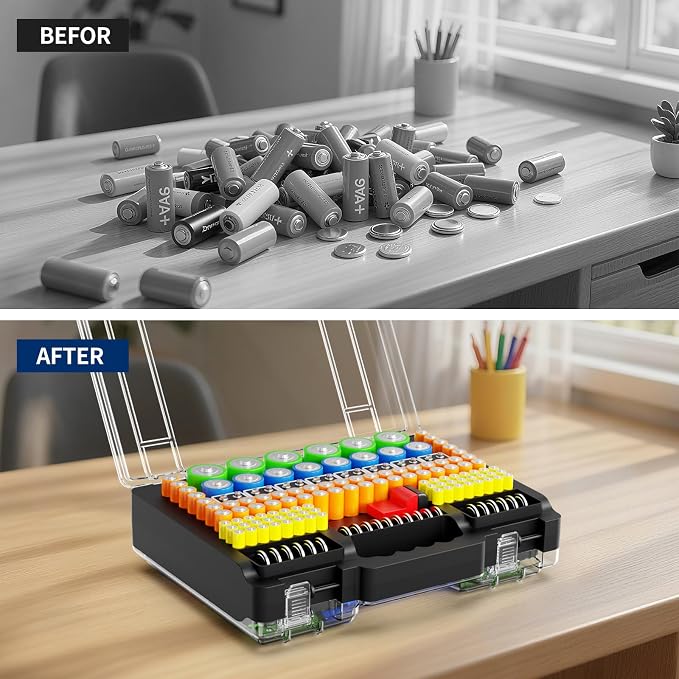 Molutsody Battery Organizer Box - Image 4