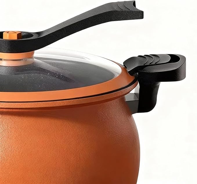 Pressure Pot - Slow Rice Cooker, Non-Stick Large-Capacity Cookware For Meal Preparation, Appliance With Transparent Cover, Kitchen Supplies, Device For Cooking, Canning, Steaming And Restaurant Use
