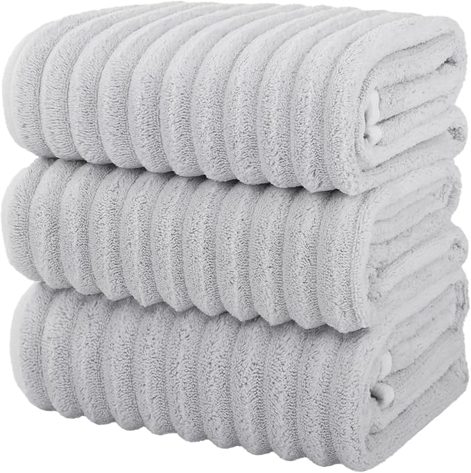 Luxury 3-Piece Quick-Dry Bath Towel Set – Ultra Soft Microfiber Towels | Hand - Image 2