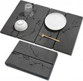 Large Stone Drying Mat for Kitchen Counter, Water-Absorbent Marble Diatomaceous by BOMOKSHomeAccessories