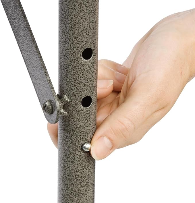 Adjustable-Height Folding Tables are Portable and Can Be Adjusted to 3 Separate Heights