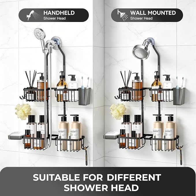 Adjustable Hanging Shower Caddy - Image 8