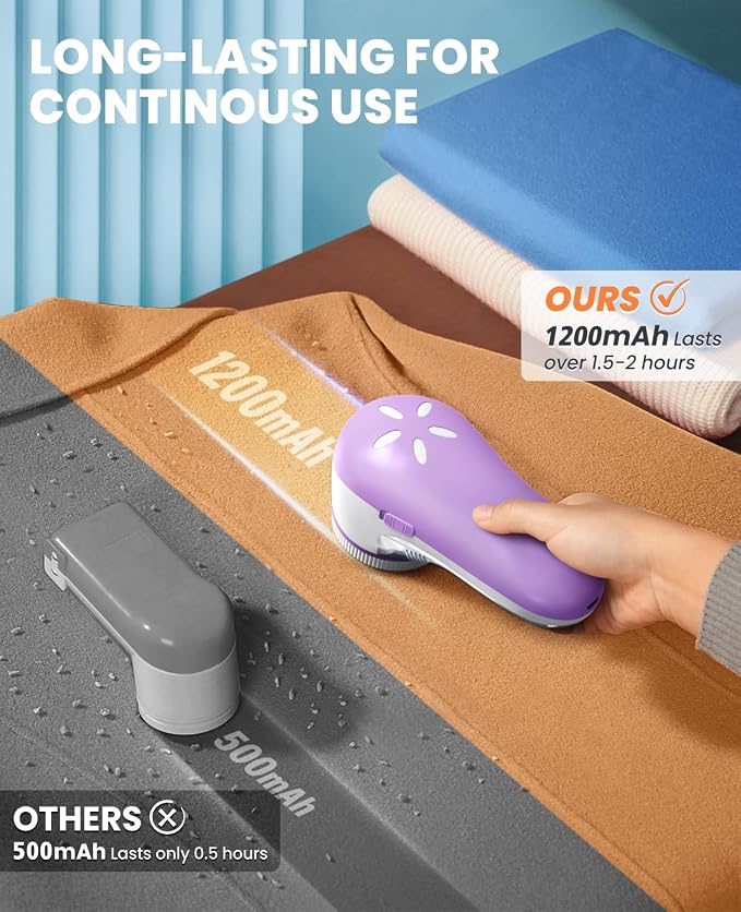 POPCHOSE Fabric Shaver, Lint Shaver - Image 3