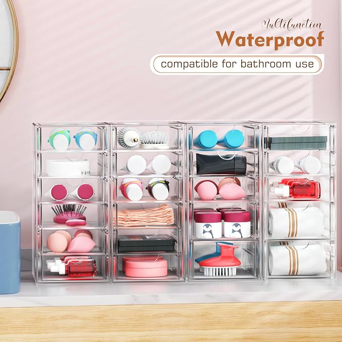 ARSTPEOE 30-Drawer Acrylic Storage & Makeup Organizer - Image 5