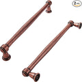 khtumeware 2 Pack 5 Inch(128mm) Antique Copper Cabinet pulls Kitchen Cabinet Handles Kitchen Cabinet Hardware for Cupboard Drawer Handles Dresser Pulls