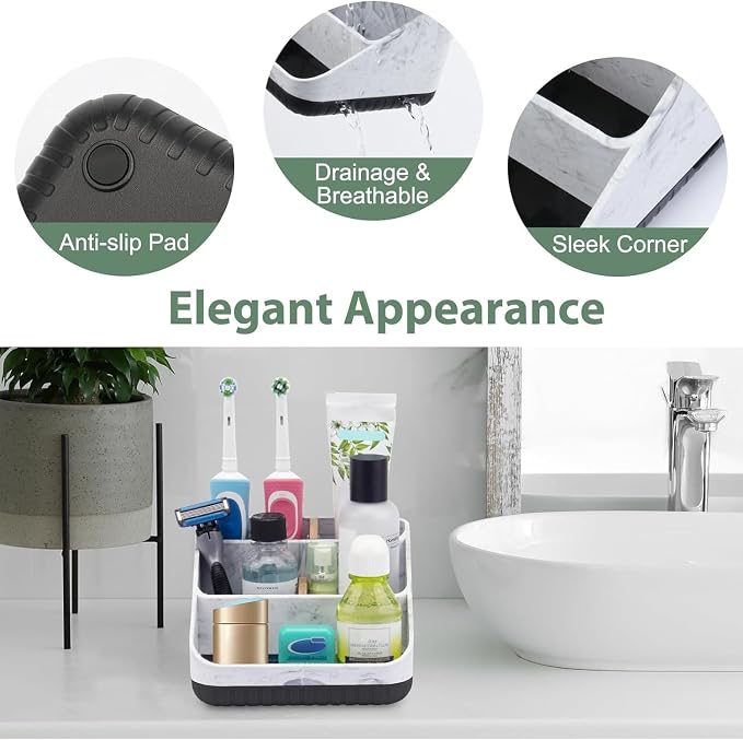 Bathroom Toothbrush Holder, 6 Slots, Detachable - Image 5
