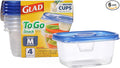 Glad GladWare To Go Snack Food Storage Containers by GladTrashFoodStorage