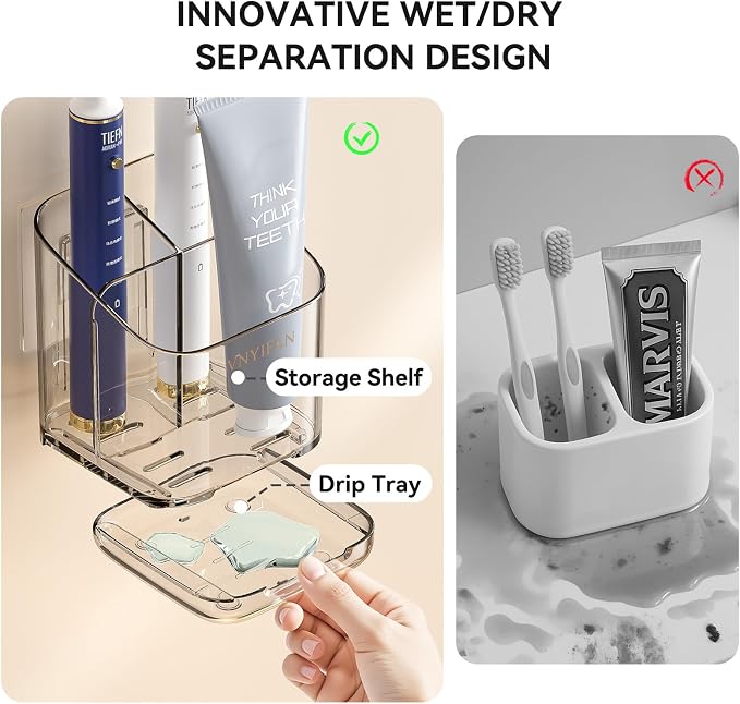 3 Slots Toothbrush Holders - Image 4