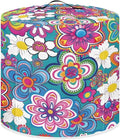 Ethnic Floral Pressure Cooker Cover Instant Pot Accessories Instant Pot Kitchen Appliance Dust Cover with Pockets for Rice Cooker Air Fryer Slow Cooker Dust Covers for Kitchen Size L