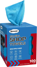 UNIMADE Shop Towels, 100 Sheets Microfiber Cleaning Cloth by Unimade