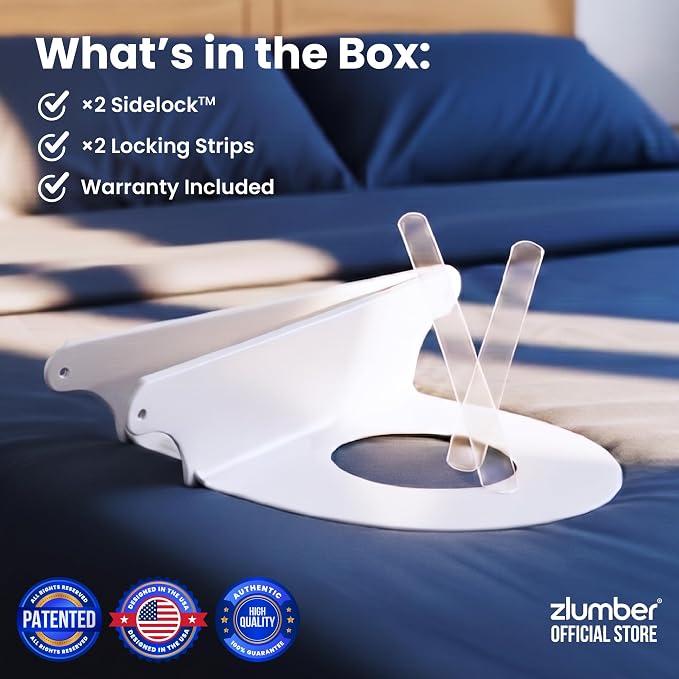 Zlumber Sidelock Bed Sheet Holder, Side Sheet Holder - Image 9