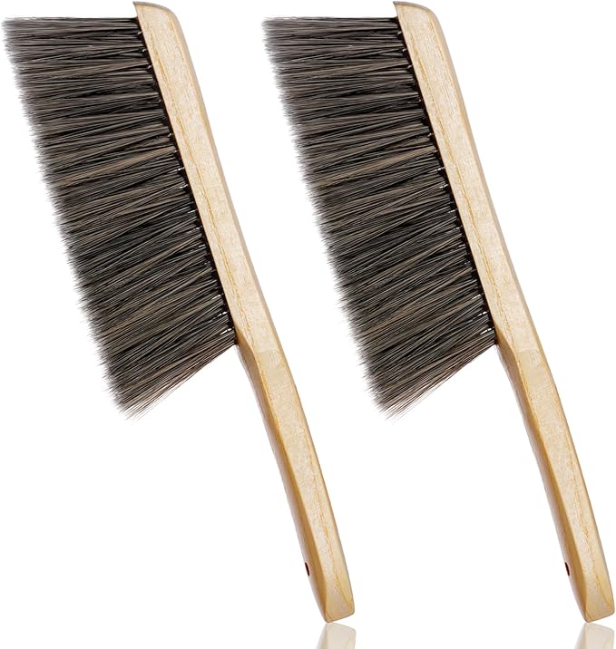 Rbenxia Wooden Handle Bench Brushes Soft Household Dust Cleaning Brushes | Soft by Rbenxia