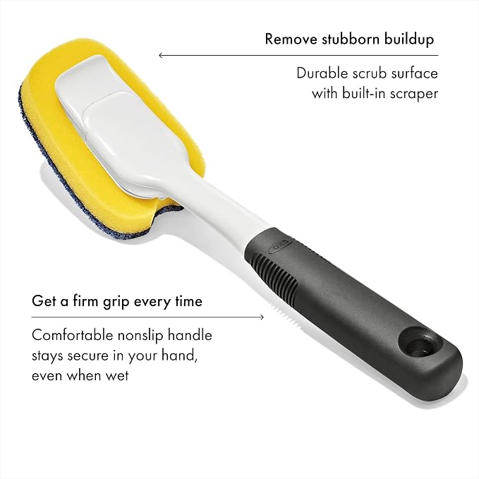 OXO Good Grips Dish Scrub with Refills - Image 4