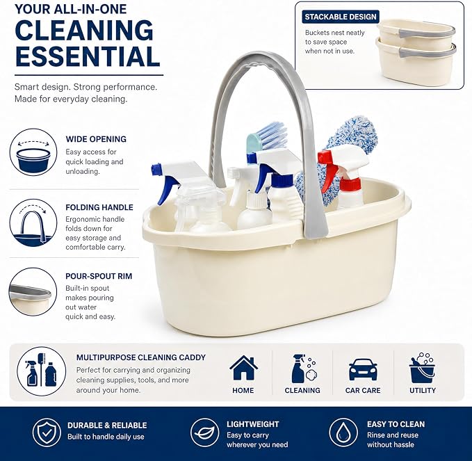 Haundry Compact Mop Bucket - Image 3