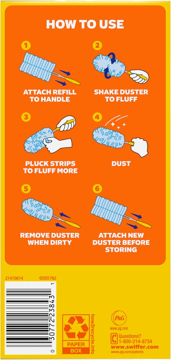 Dusters Refill for Cleaning, Feather & Microfiber Duster Disposable Alternative - Image 16