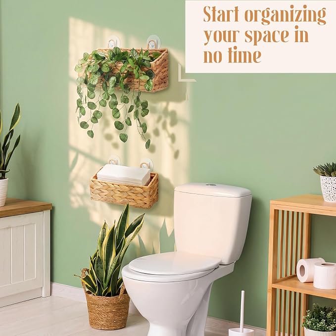 Tioncy 2 Pcs Hanging Wall Baskets - Image 4