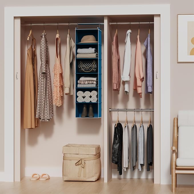MAX Houser 6 Tier Hanging Closet Organizer - Image 4