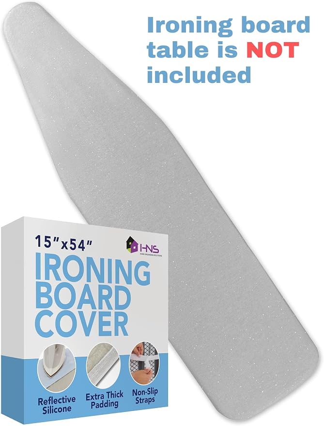 HOLDN’ STORAGE Ironing Board Cover 15 x 54 Padding - Image 4