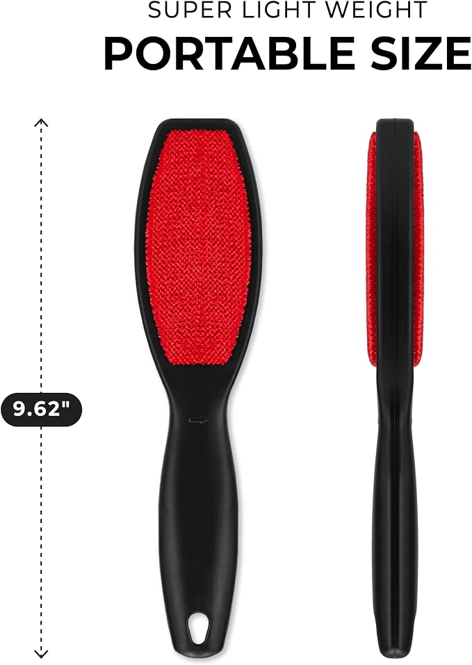 2 Pack Double-Sided Lint Brushes, Pet Hair Remover - Image 4
