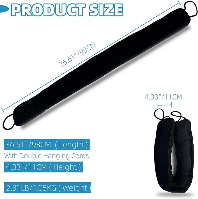 Weighted Door Draft Stopper, Under Door Seal - Image 3