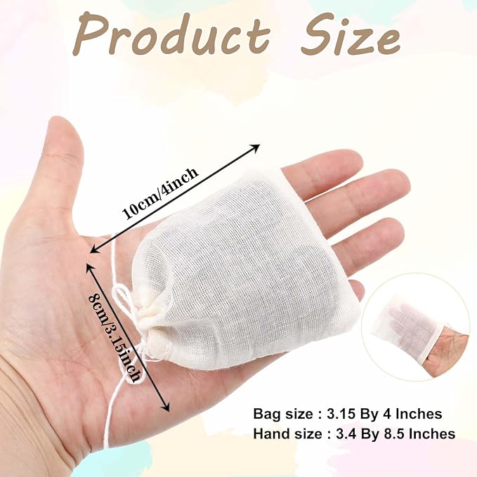 Yolev 30Pcs Sachet Bags Empty Small Drawstring Bags Small Organza Bag Mini - Image 2