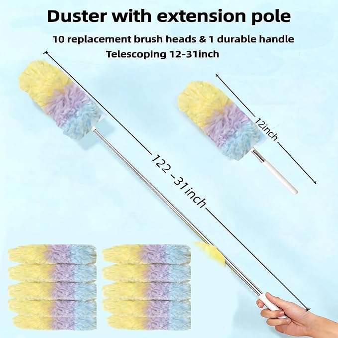 Heavy Duty Duster Refills, Disposable Dusters Kit - Image 2