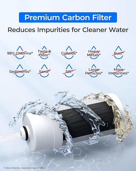 Waterdrop FC-07 Water Filter for Sink Faucet, Visible Filter Housing | Reduces - Image 5